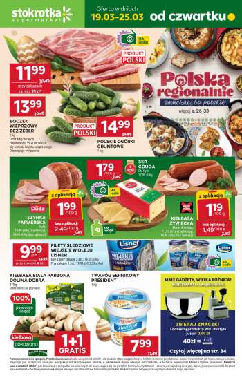 Gazetka Stokrotka Supermarket - 19.03.2026 - 25.03.2026.