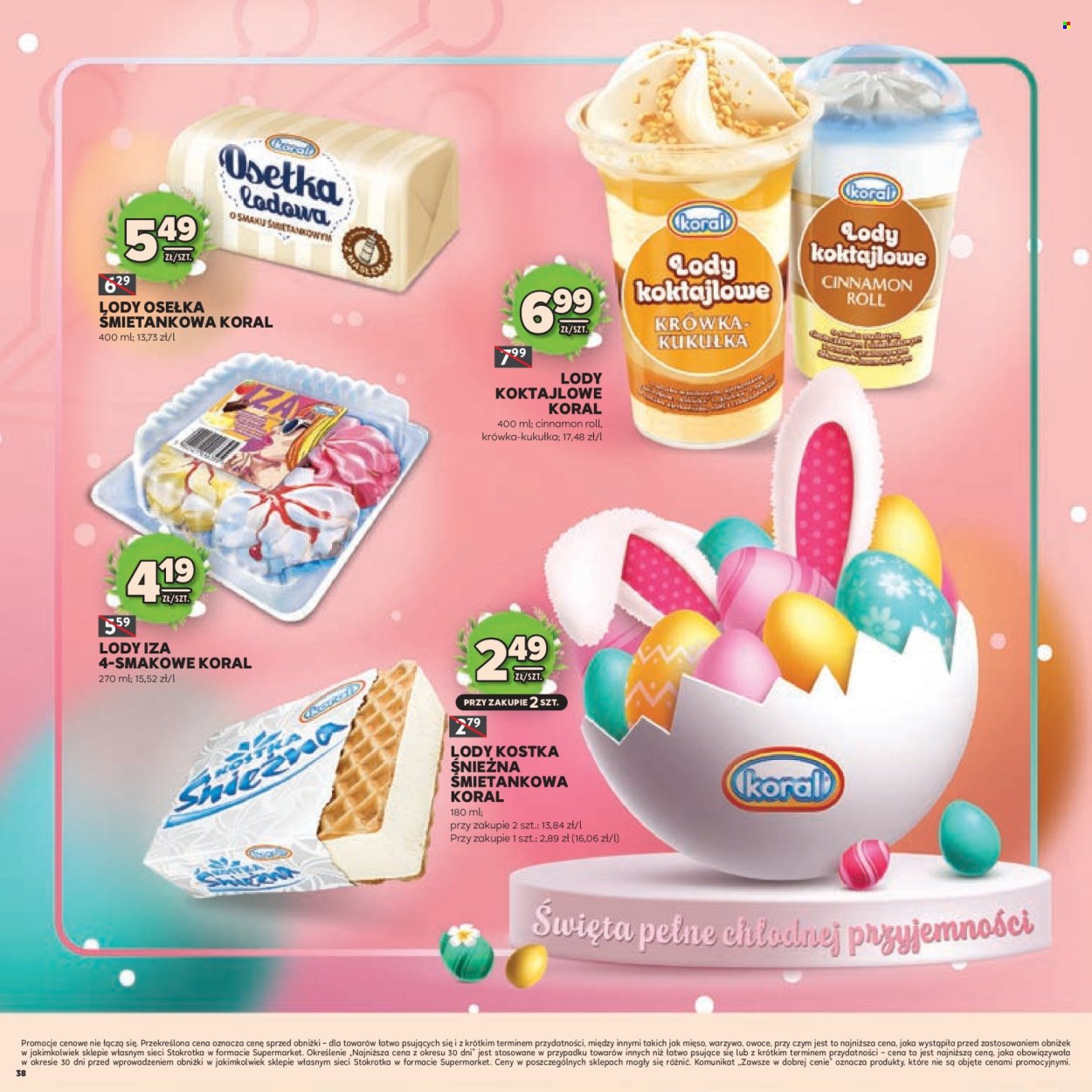 Gazetka Stokrotka Supermarket - 19.03.2026 - 8.04.2026. Strona 38