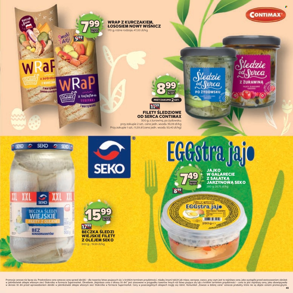 Gazetka Stokrotka Supermarket - 19.03.2026 - 8.04.2026. Strona 45