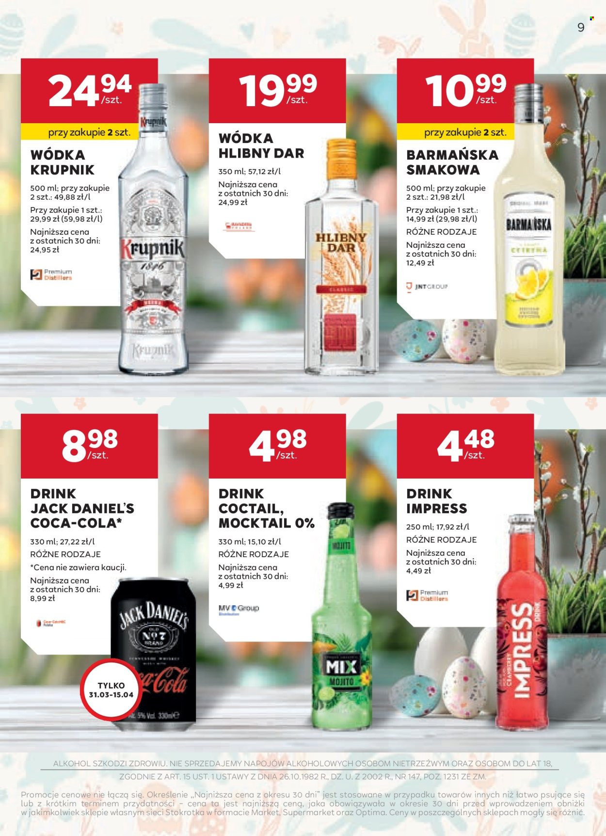 Gazetka Stokrotka Supermarket - 19.03.2026 - 15.04.2026. Strona 9