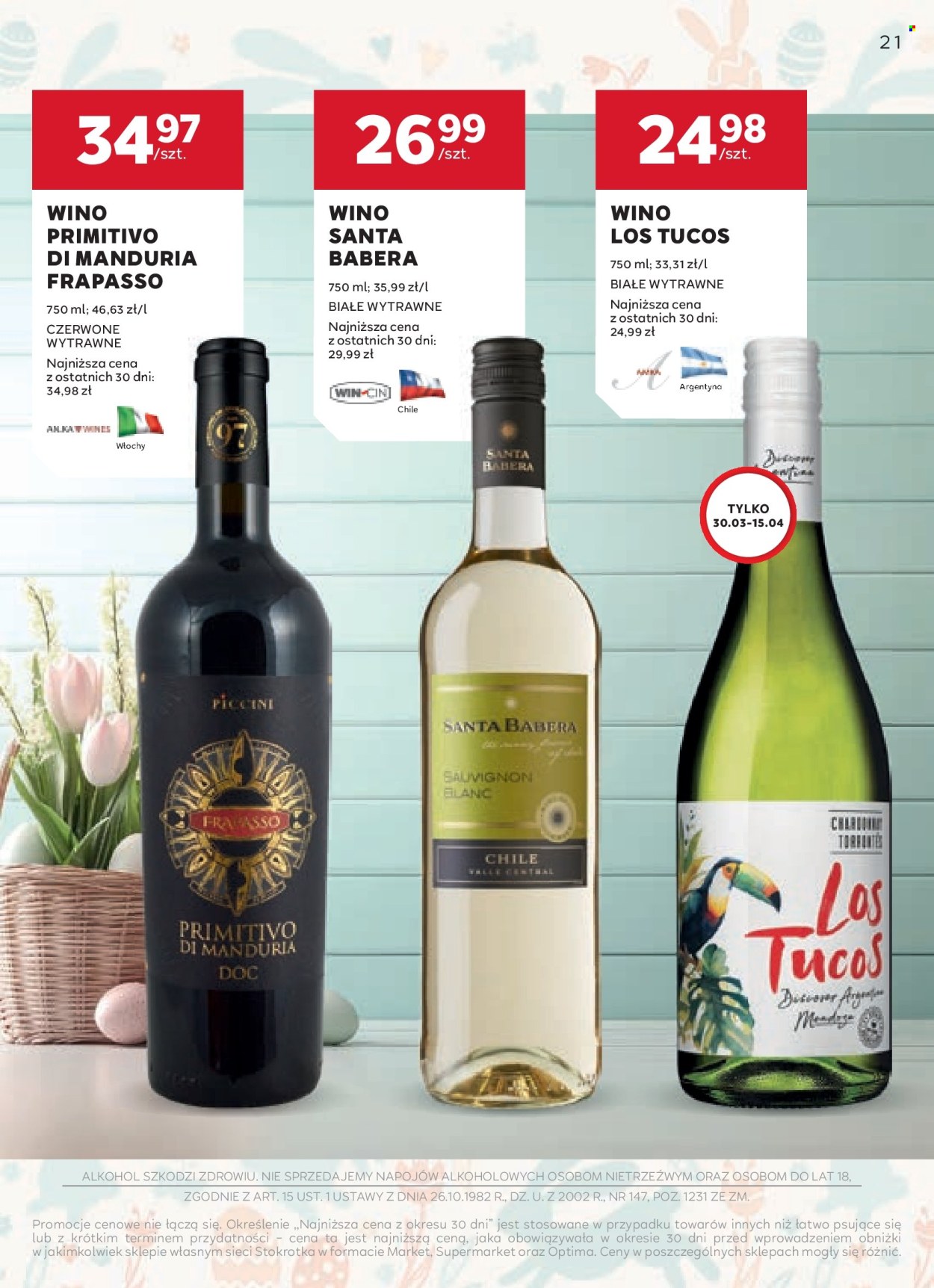 Gazetka Stokrotka Supermarket - 19.03.2026 - 15.04.2026. Strona 21