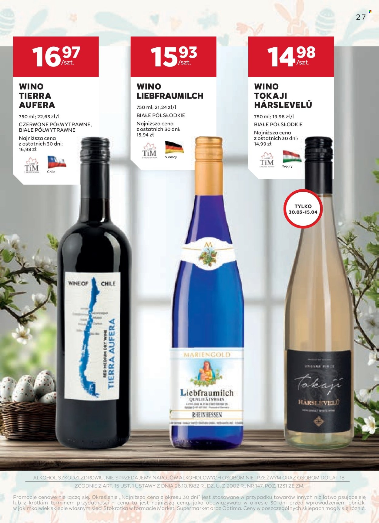 Gazetka Stokrotka Supermarket - 19.03.2026 - 15.04.2026. Strona 27