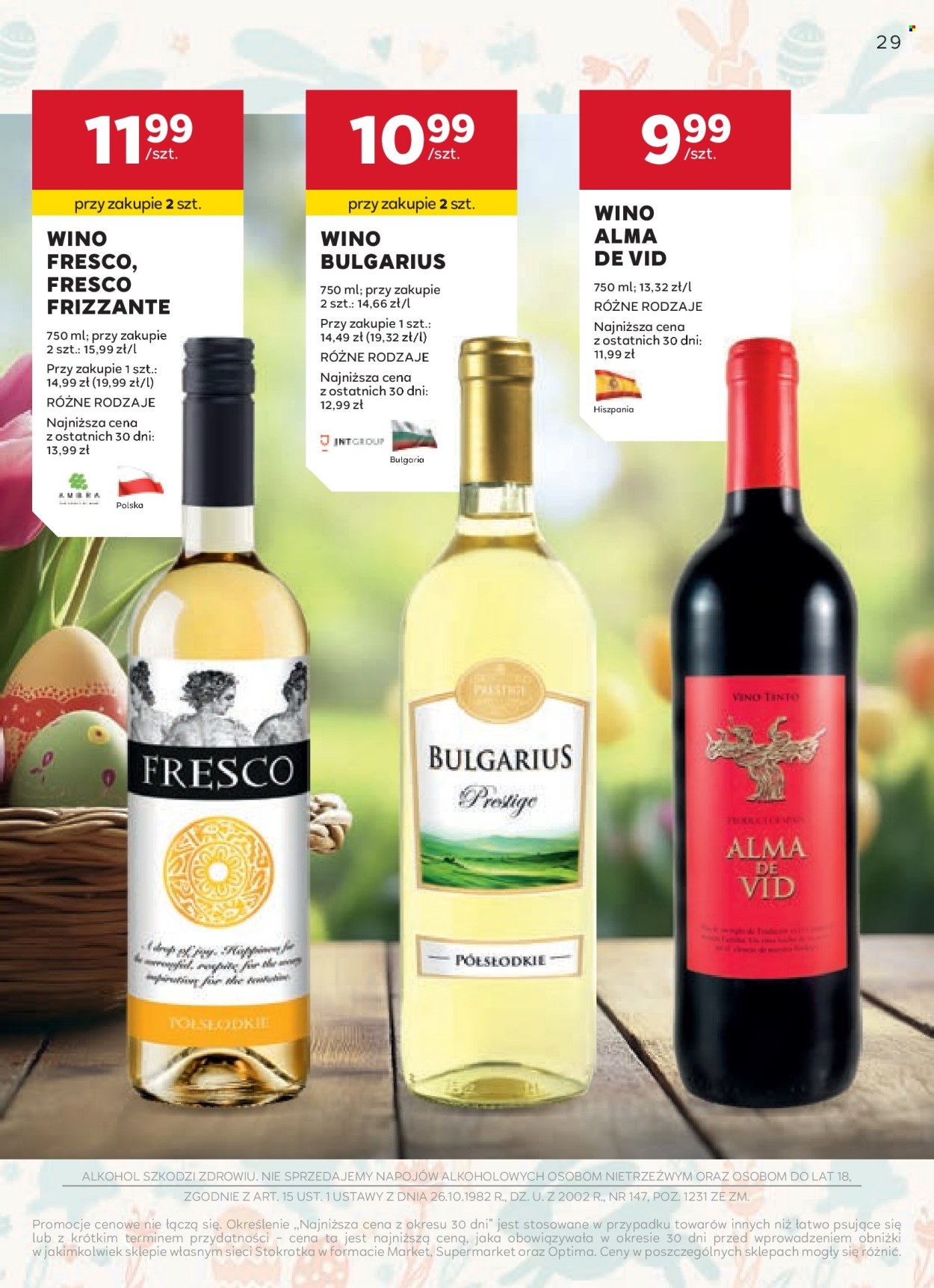 Gazetka Stokrotka Supermarket - 19.03.2026 - 15.04.2026. Strona 29