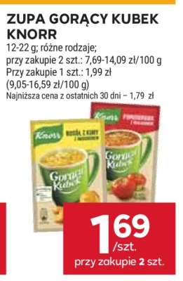 Zupa GORĄCY KUBEK KNORR