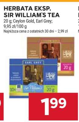 HERBATA EKSP. SIR WILLIAM’S TEA