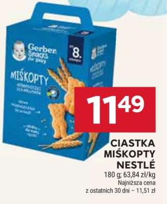 Ciastka Miśkopty Nestlé