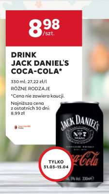 DRINK JACK DANIEL'S COCA COLA