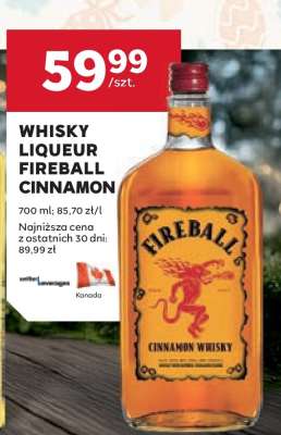 Whisky Liqueur Fireball Cinnamon