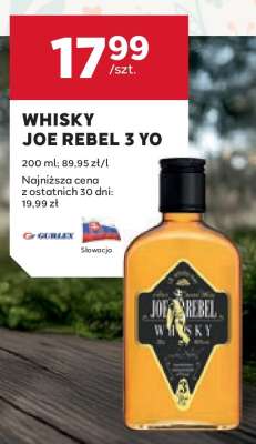 Whisky Joe Rebel 3 YO