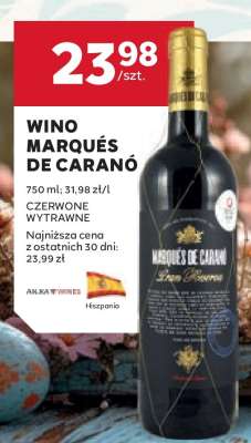 Wino Marqués De Caranó
