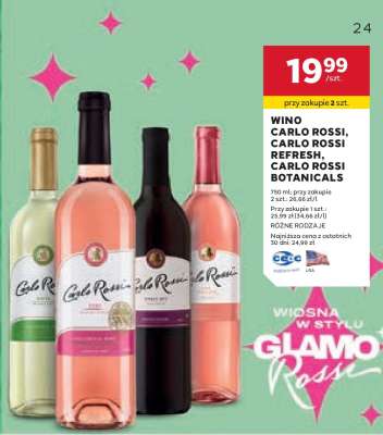 Wino Carlo Rossi, Carlo Rossi Refresh, Carlo Rossi Botanicals