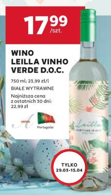 Wino Leilla Vinho Verde D.O.C.