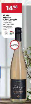 Wino Tokaji Harslevelu