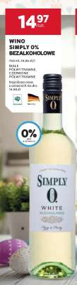 Wino Simply 0% Bezalkoholowe