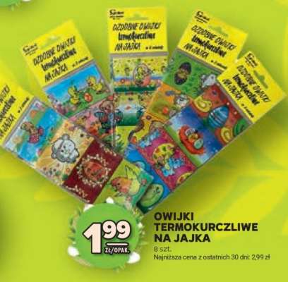 Owijki termokurczliwe na jajka*