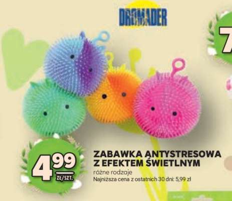 Zabawka antystresowa z efektem świetlnym