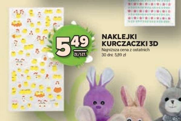 Naklejki Kurczaczki 3D