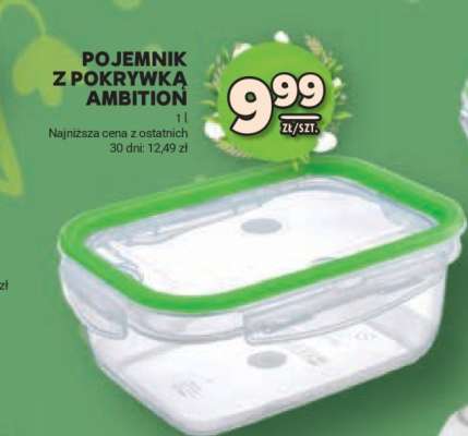 Pojemnik z pokrywką Ambition