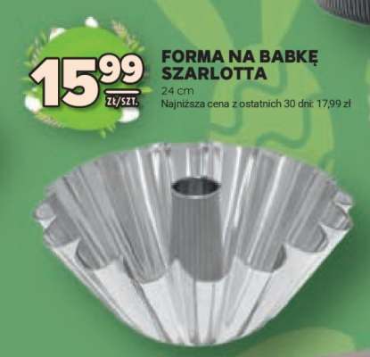 Forma na babkę Szarlotta*