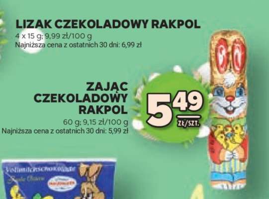 Zając Czekoladowy Rakpol