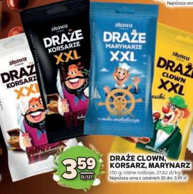 DRAŻE CLOWN, KORSARZ, MARYNARZ
