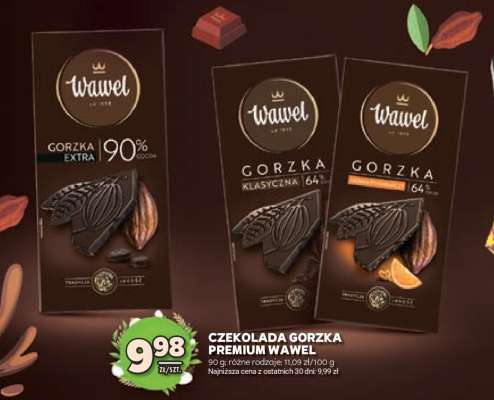 Czekolada gorzka Premium Wawel