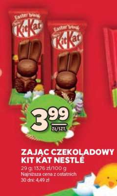 Zając czekoladowy Kit Kat Nestlé