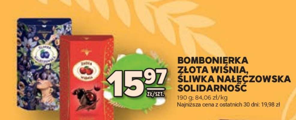 Bombonierka Złota Wiśnia, Śliwka Nałęczowska Solidarność