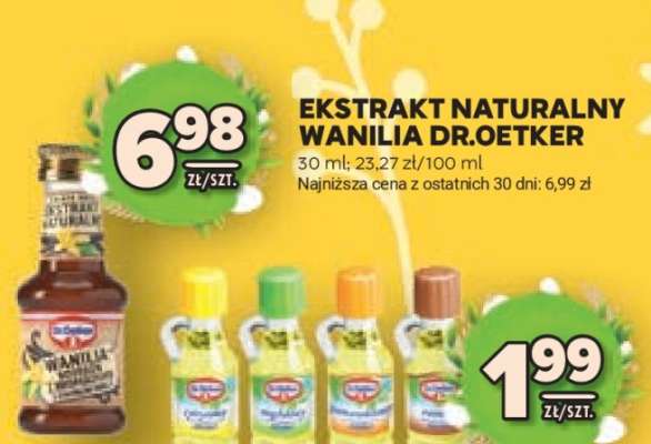 Ekstrakt Naturalny Wanilia Dr. Oetker