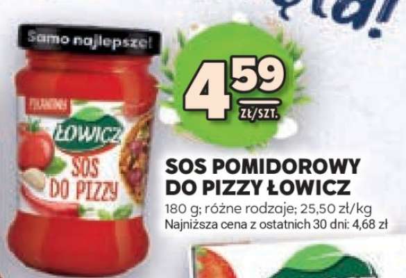 SOS POMIDOROWY DO PIZZY ŁOWICZ