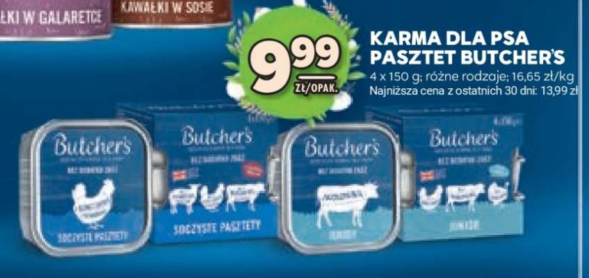 Karma dla psa pasztet Butcher's