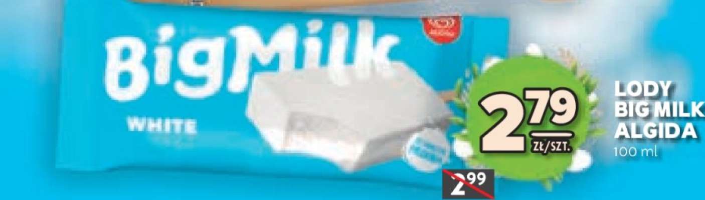 Lody Big Milk Algida