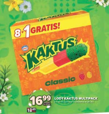 Lody Kaktus Multipack