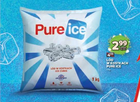 Lód w kostkach Pure Ice