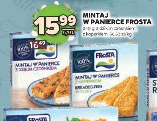 Mintaj w panierce Frosta