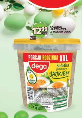 Sałatka jarzynowa z jajkiem Dega