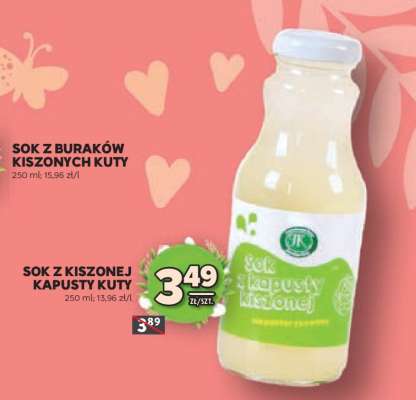 Sok z kiszonej kapusty Kuty