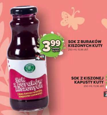 Sok z buraków kiszonych Kuty