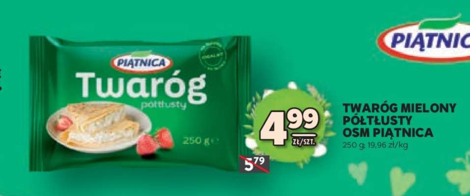 Twaróg mielony półtłusty OSM Piątnica