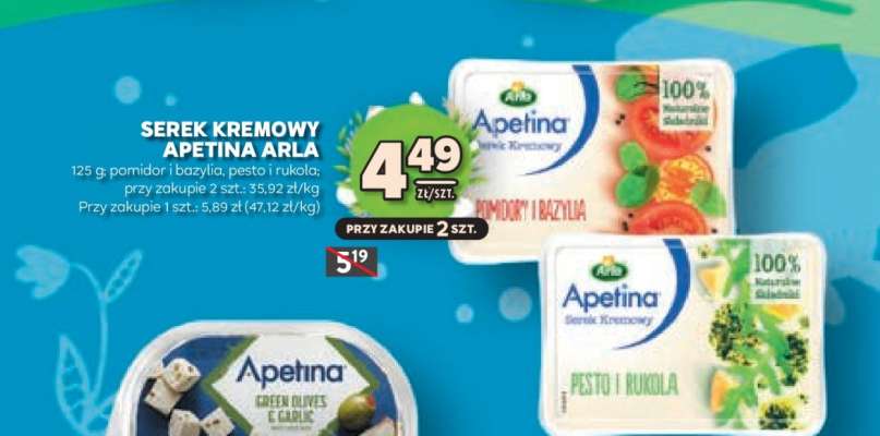 Serek Kremowy Apetina Arla