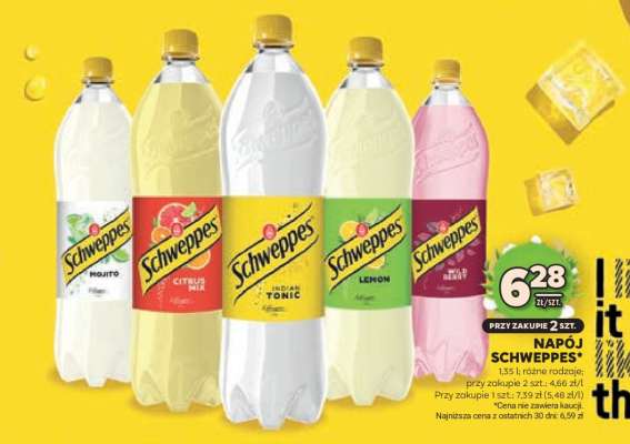 Napój Schweppes