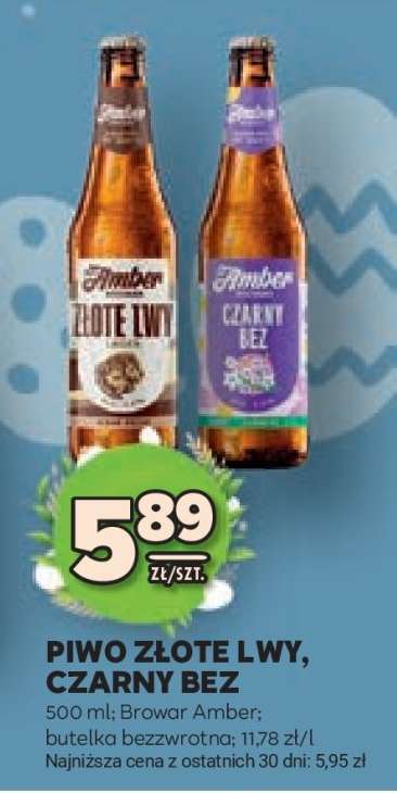 Piwo Złote Lwy, Czarny Bez