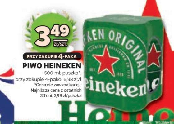 Piwo Heineken