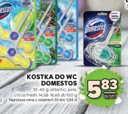 Kostka do WC Domestos