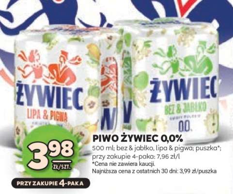 Piwo Żywiec 0,0%