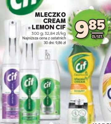 Mleczko Cream Lemon Cif