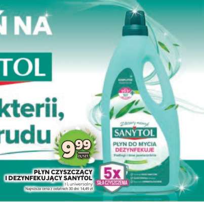 Płyn czyszczący i dezynfekujący Sanytol