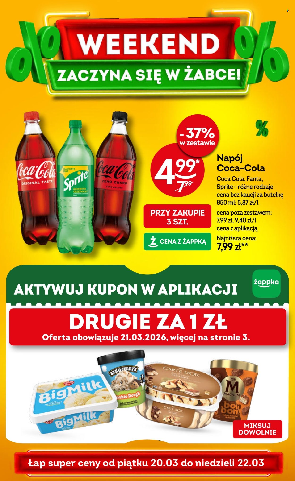 Gazetka Żabka - 20.03.2026 - 22.03.2026. Strona 1