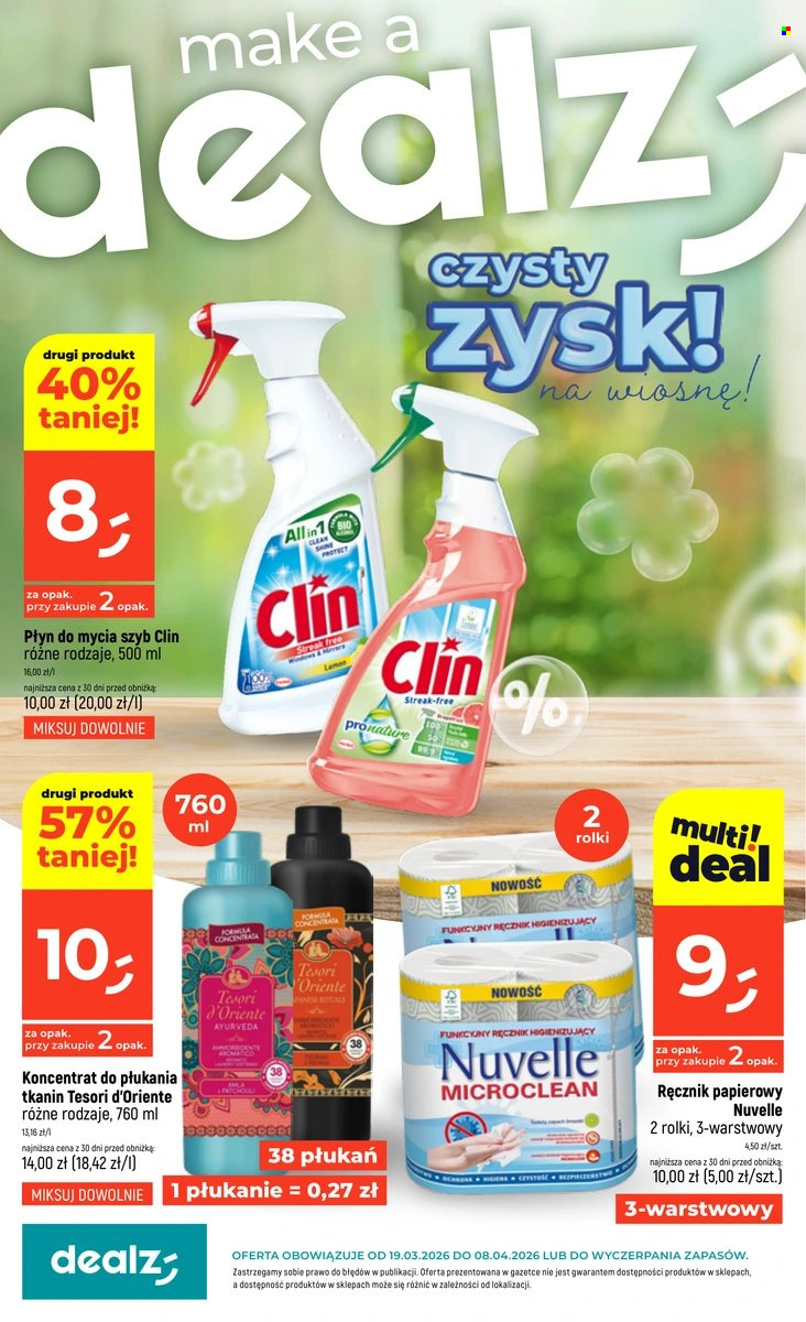 Gazetka Dealz - 19.03.2026 - 8.04.2026. Strona 1