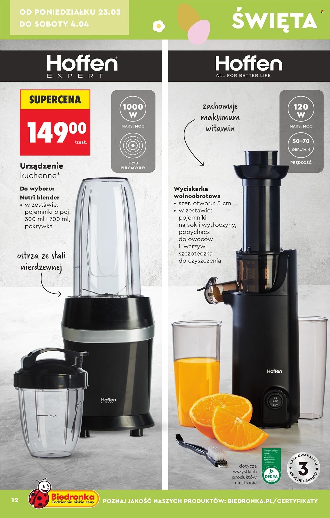 Gazetka Biedronka - 21.03.2026 - 8.04.2026. Strona 12